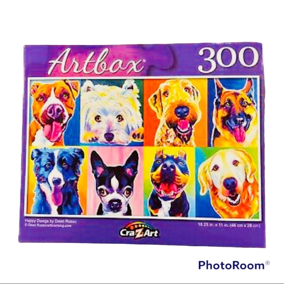 🐶 HAPPY DOGS JIGSAW PUZZLE 🐶 - Picture 1 of 4